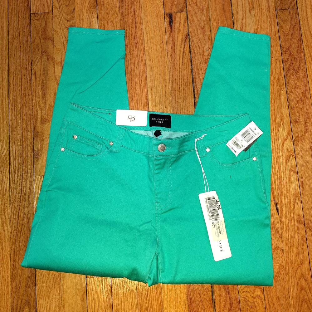 Calvin Klein Women's Teal Jeggings Sz 18